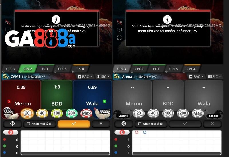Hướng dẫn tham gia chơi đá gà SV388 tại nhà cái GA888