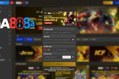 Đăng ký GA888 – Tạo tài khoản cược trải nghiệm tặng 200k