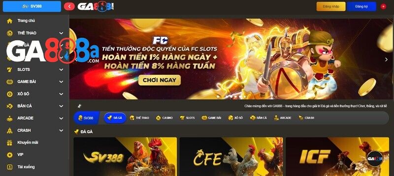 Tổng hợp thông tin về nhà cái GA888