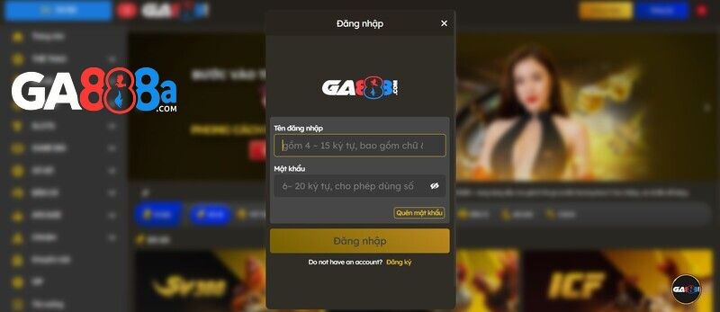 Hướng dẫn đăng nhập GA888 đơn giản cho người mới