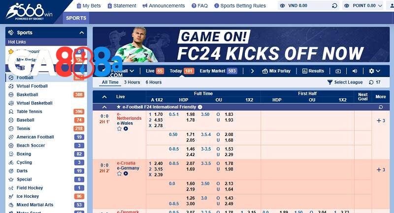 Cá cược thể thao siêu hot