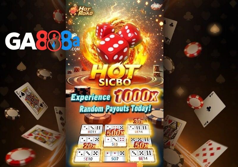 Sicbo là một siêu phẩm giải trí hiện có tại sảnh Hotroad trong GA888