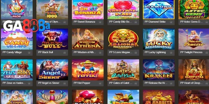 Đa dạng trò chơi Slot game