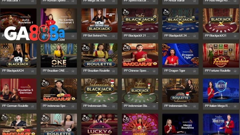 Pragmatic Play cung đa dạng trò chơi