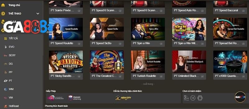 Bí kíp giúp anh em dễ thắng lớn tại sảnh PT Gaming