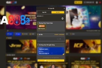 Rút tiền GA888 – Những thao tác hội viên cần thực hiện 