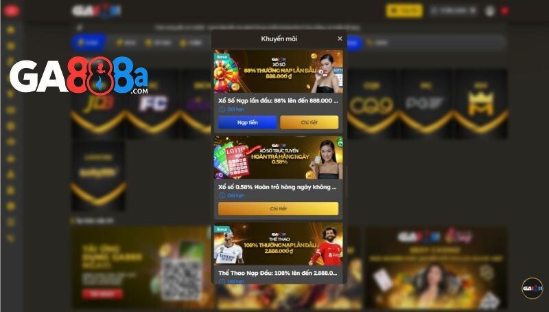 GA888 mang lại cho cược thủ giá trị lâu dài